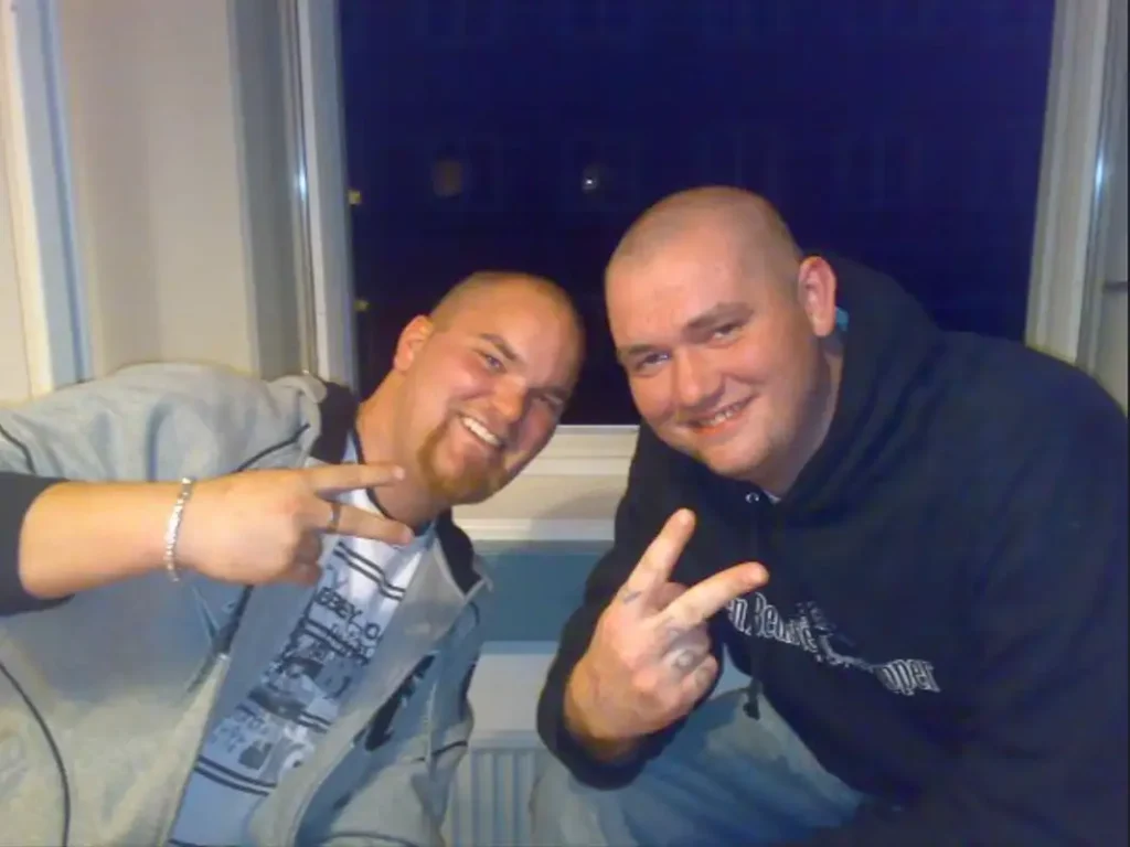 Mista Marco og vennen Emil til Den Bedste Rapper 2008 på støberiet på blågaardsplads