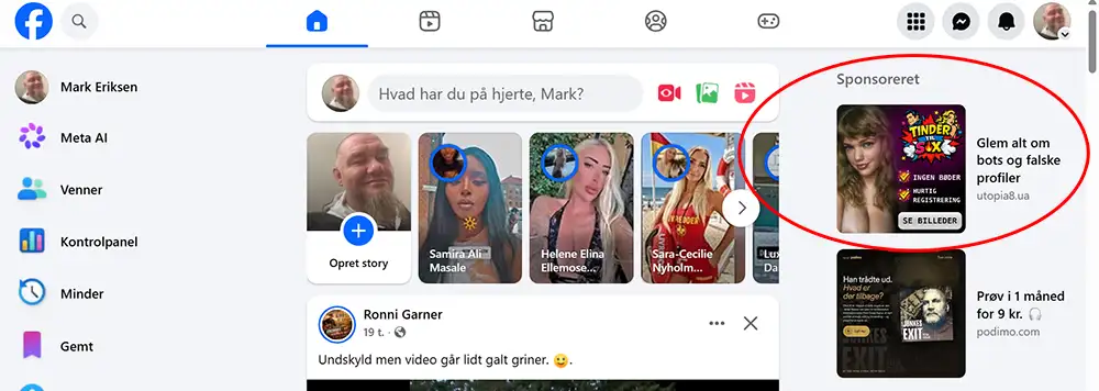 Facebook er dobbeltmoralske
